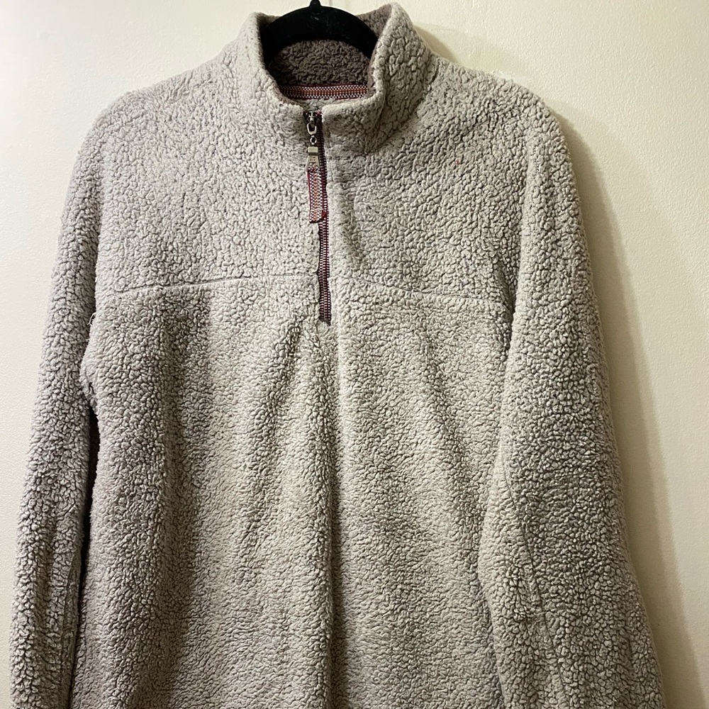 True Grit- cream pullover. Size medium
